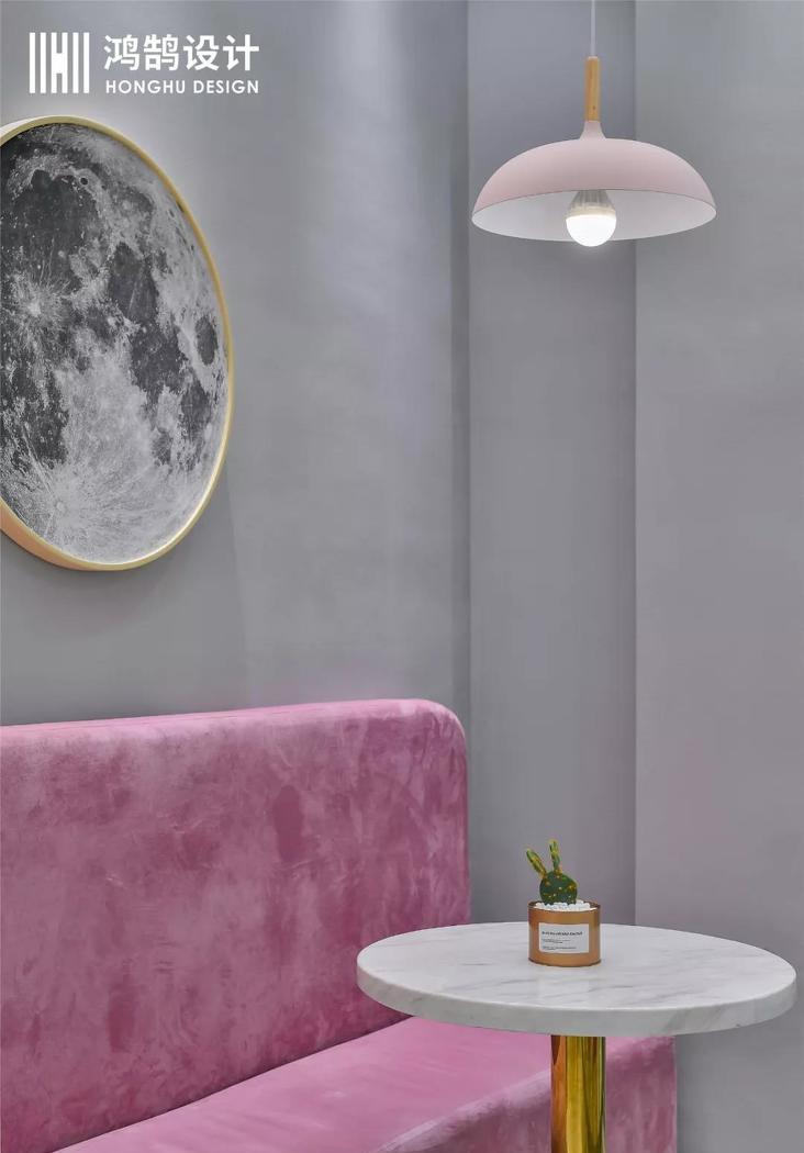 《丁先森茶饮》轻奢风设计,营造优雅精致的商业空间-22