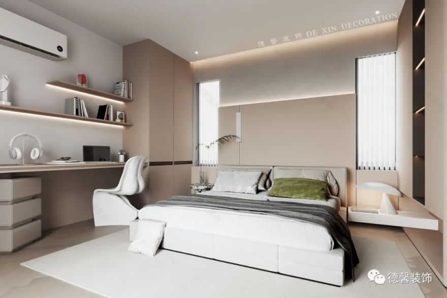 金地半山风华现代风别墅丨中国广州丨德馨装饰-17