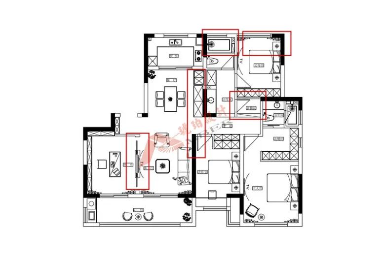 小户型空间魔法师 | 如何让 90 平变 150 平？-262
