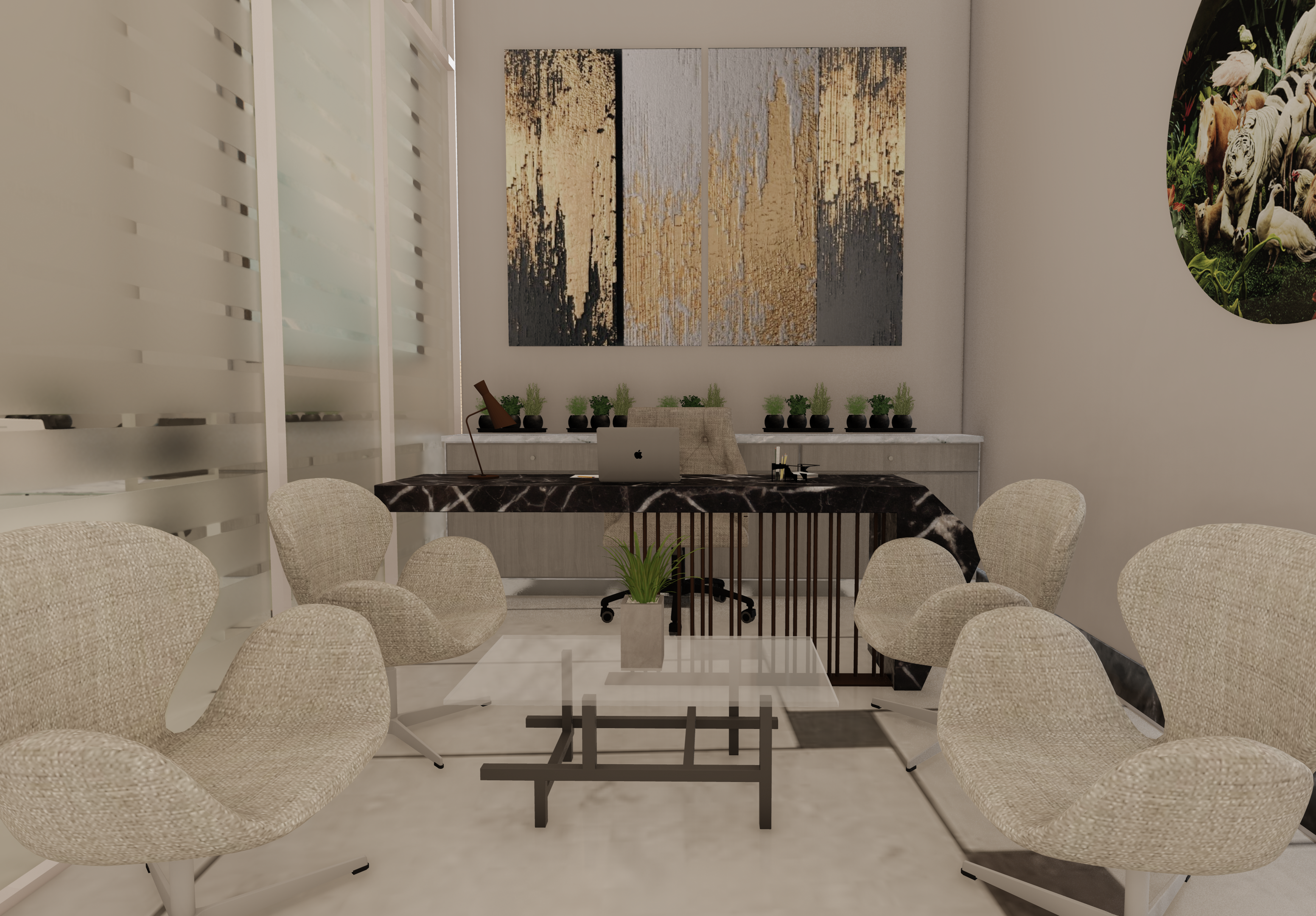 Marble factory office -renovation- SHARJAH-9