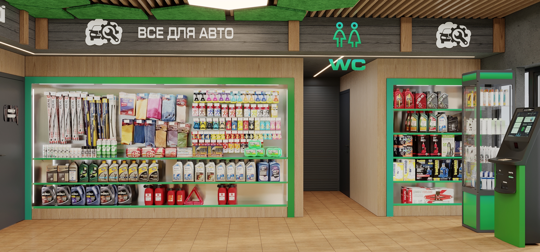 Gas station parallel 便利店-13