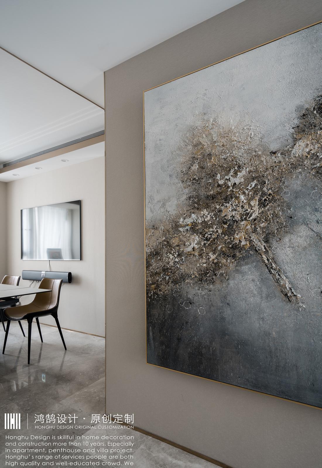 上海平层温馨家居空间设计丨中国上海丨鸿鹄设计-5