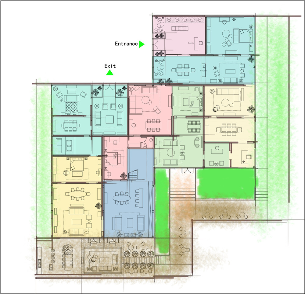 侯胤杰作品：艺术置家 美而全的ISOU展厅设计-21