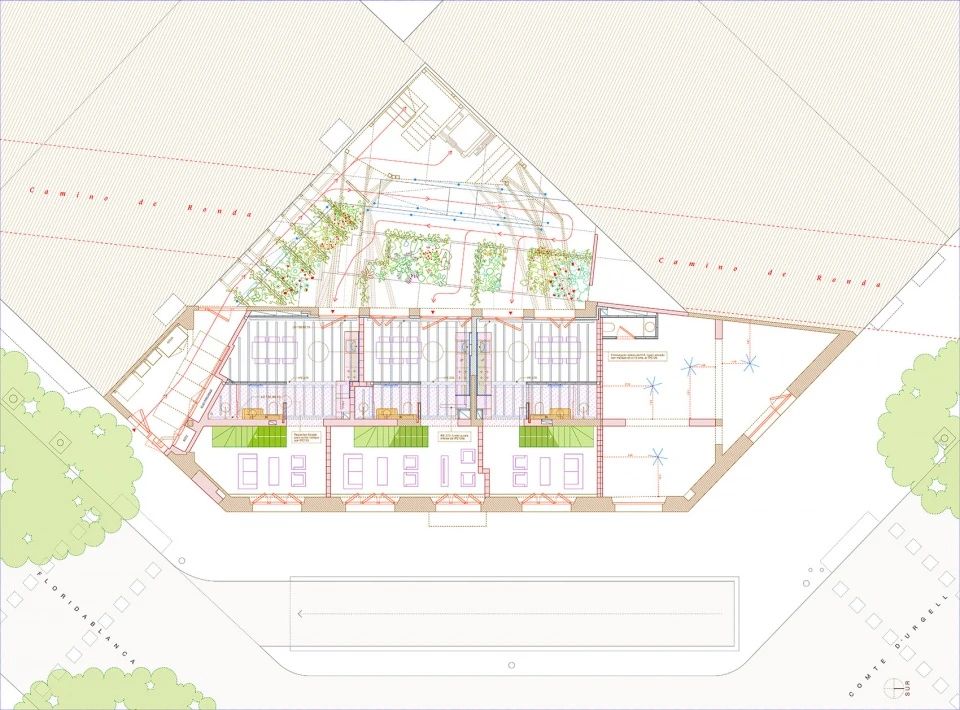 La Carbonería 集体住宅修复丨西班牙巴塞罗那丨Angel Borrego Cubero,OSS-76