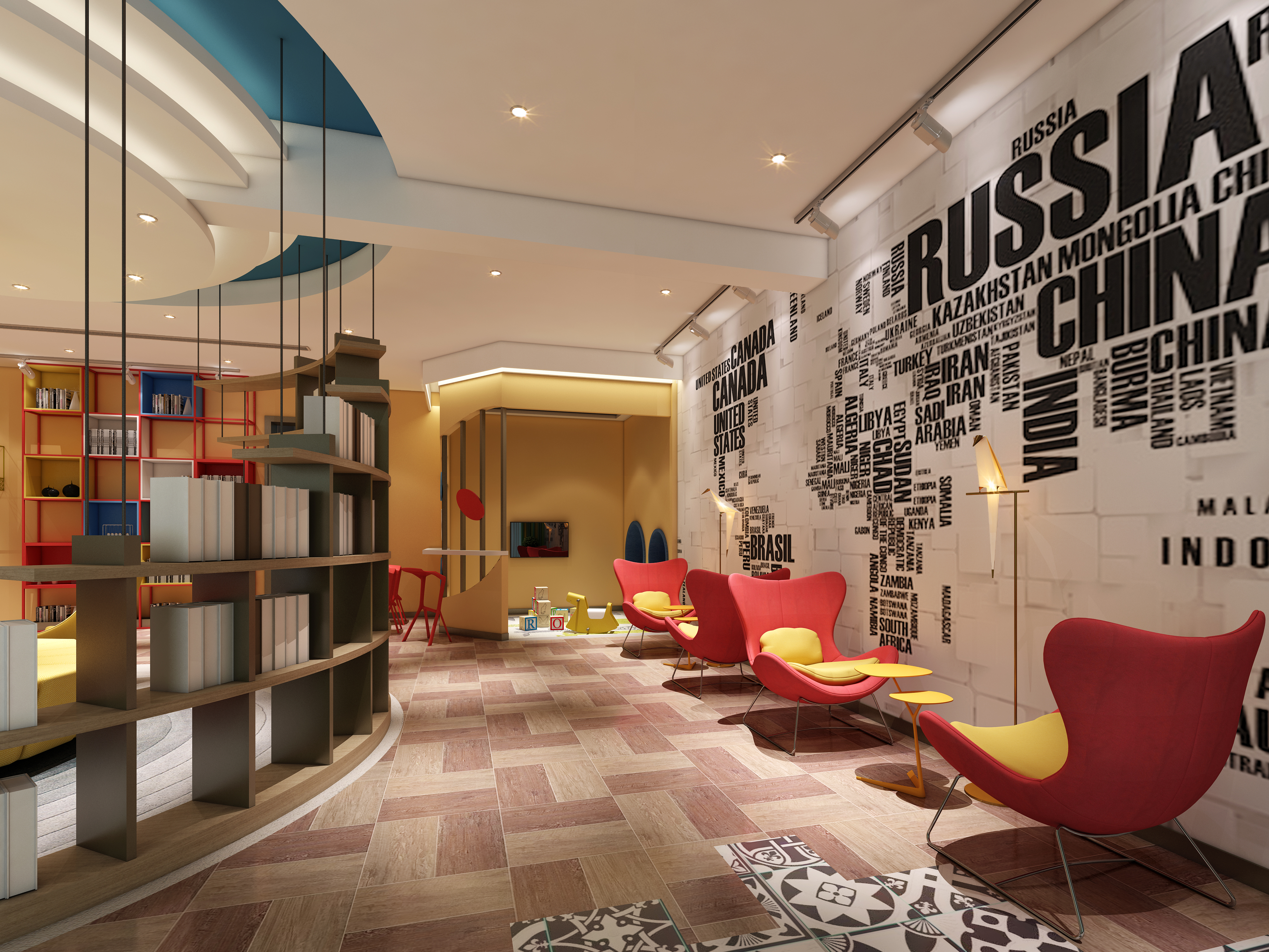 北京某酒店公区效果图-5