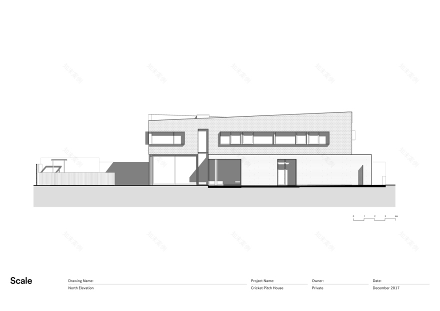 Cricket Pitch House Scale Architecture-55