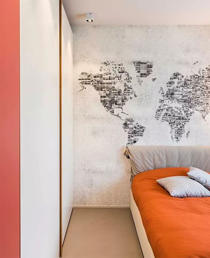 黄铜与天鹅绒元素完美结合的现代住宅  Flussocreativo Design Studio-25