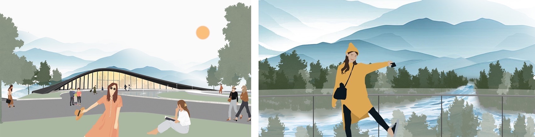 四川雅安周公山楠水阁温泉酒店会议中心丨中国雅安丨山间建筑-91