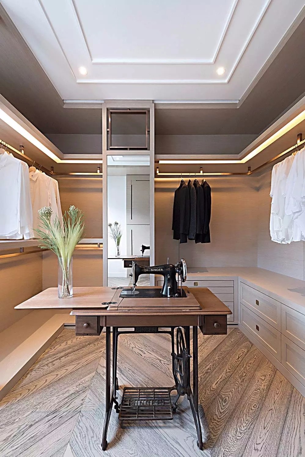 136㎡香港现代公寓住宅设计  廖奕权-32