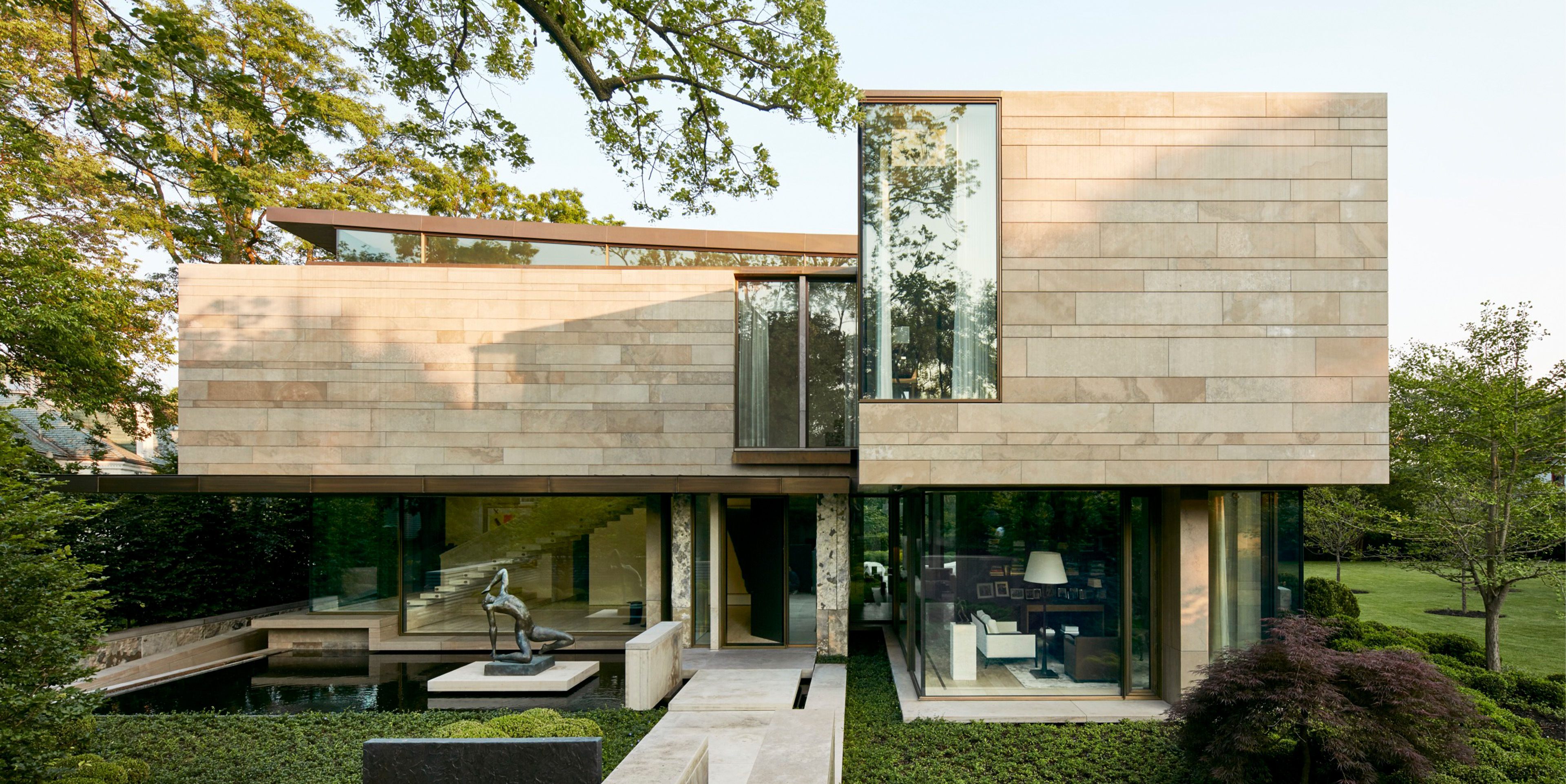 森林山别墅（注：House一般翻译为别墅、住宅，这里结合Forest Hill推测翻译为森林山别墅，可根据实际指代明确的建筑做调整 ） 丨加拿大多伦多丨Hariri Pontarini Architects-2