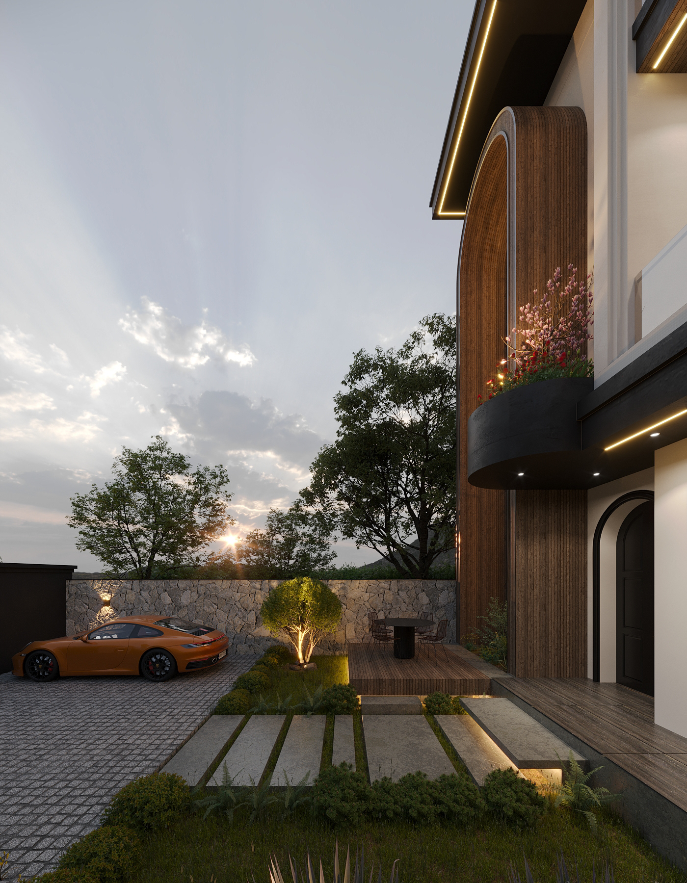 Song Villa别墅庭院-6