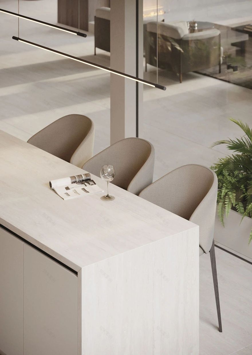 奢华 石灰华-木材-16