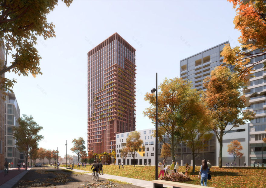 Mecanoo 公寓建筑·Brink Tower-11