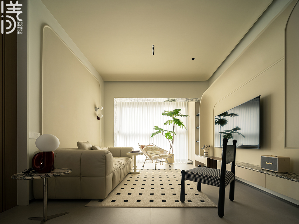 奶香可可平层丨中国深圳丨深圳漾空间设计有限公司-27