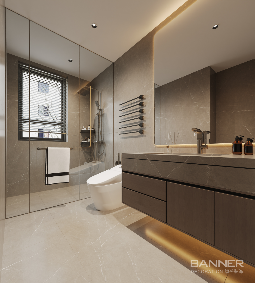 刘迅茹128㎡意式轻奢居所-39