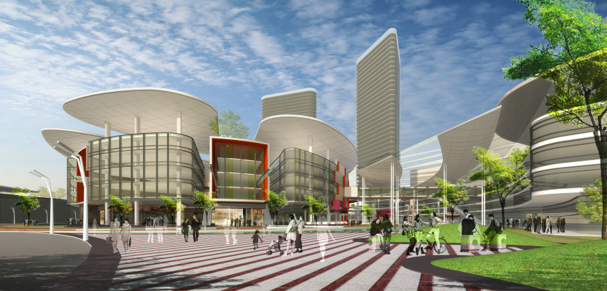 混搭风开发与总体规划 | 多业态综合体设计展示-2