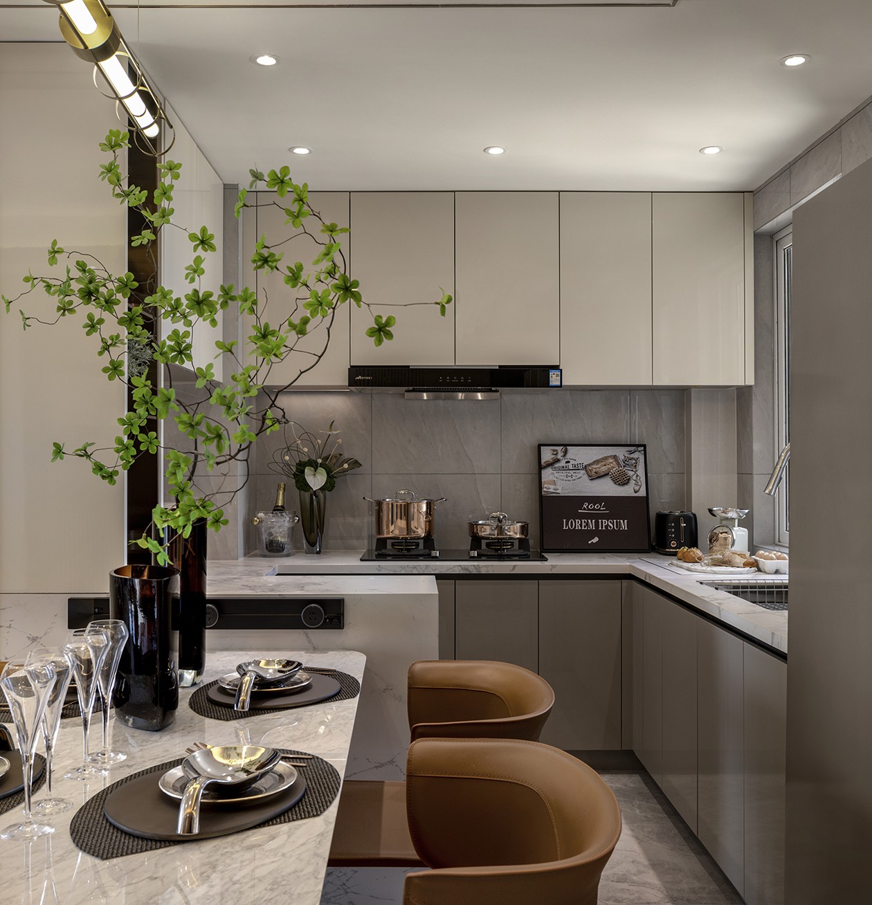 滁州罗马世纪城116㎡&96㎡样板间丨中国滁州丨石间设计-19