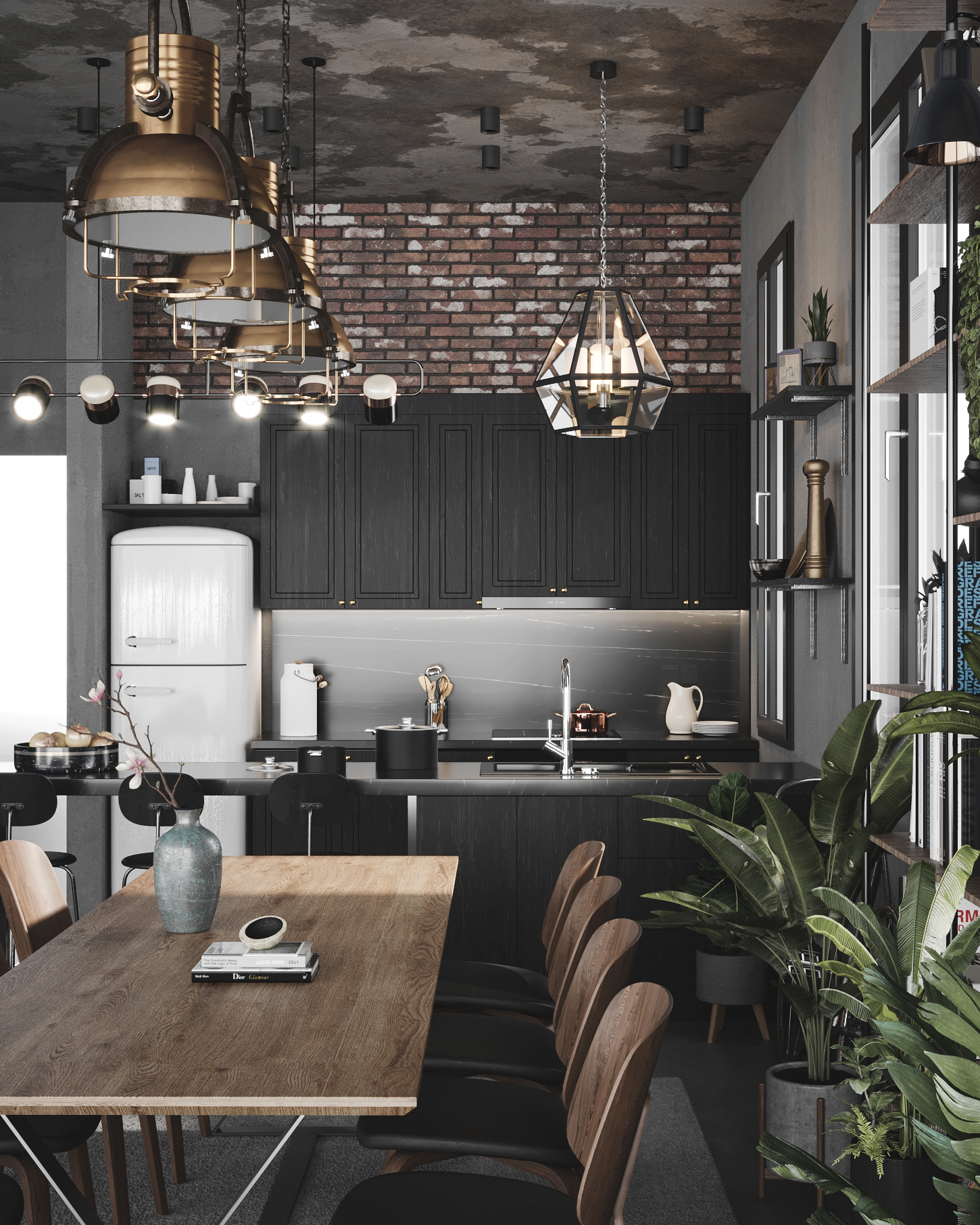 工作室工业风格丨Youssef Mohamed Awad-5