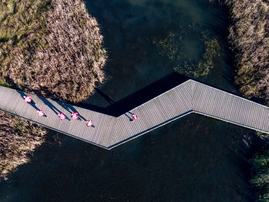 哥本哈根 Kokkedal 气候适应项目 | 水景公园与城市生活的完美融合-32