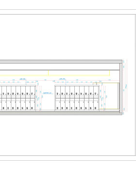 SHOP DRAWING OF LOCKER OF GYM IN KSA