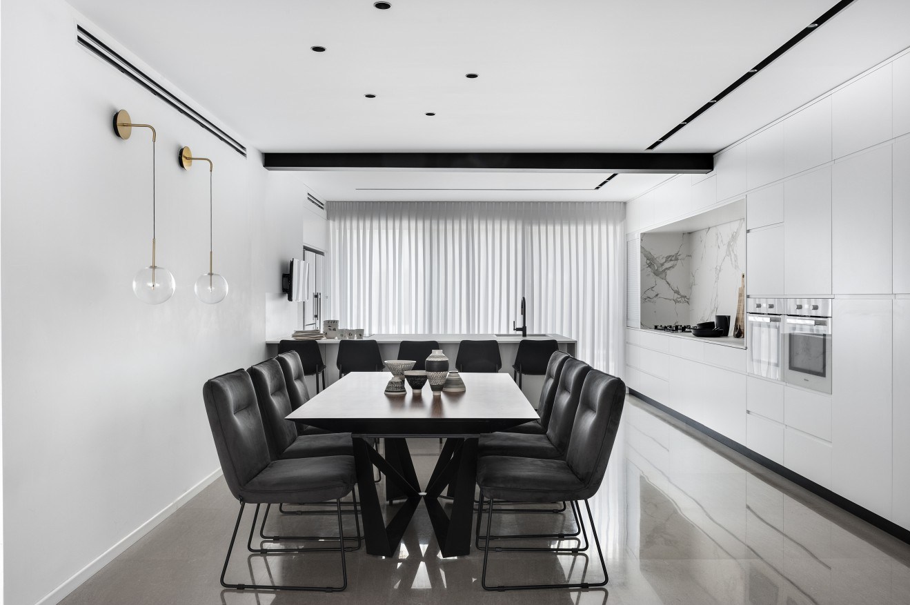 简约黑白灰 现代住宅设计典范-0