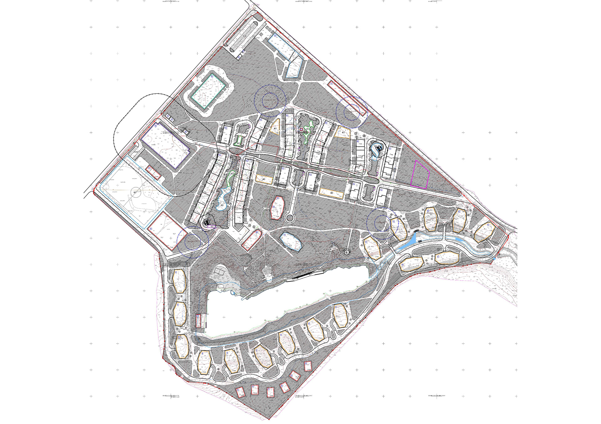 Control, verification&correction of drawings. Landscape-49
