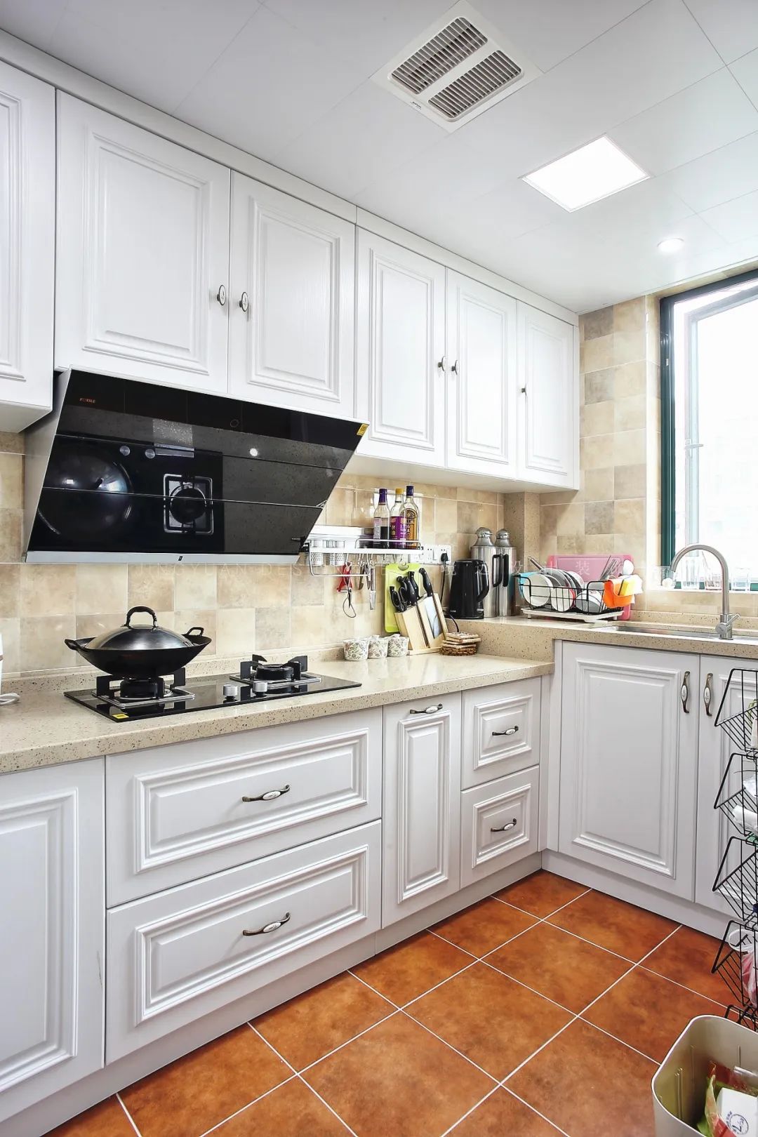 境远装饰 | 110㎡美式风空间,稳重典雅的舒适之家-40