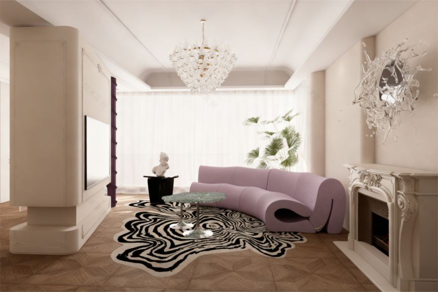 紫色控狂喜!这样的家谁不想要-14