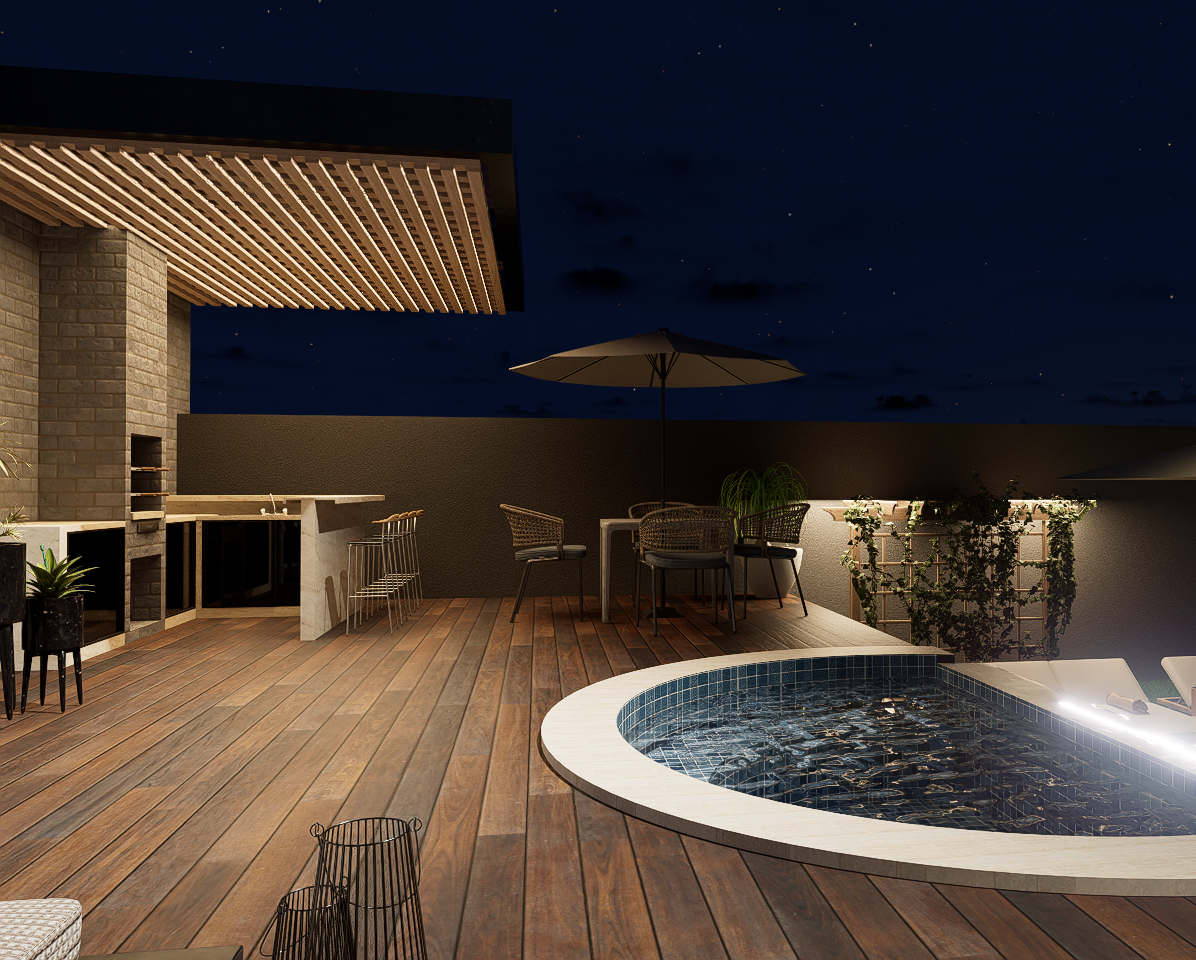Casa Condominio versão noite-3