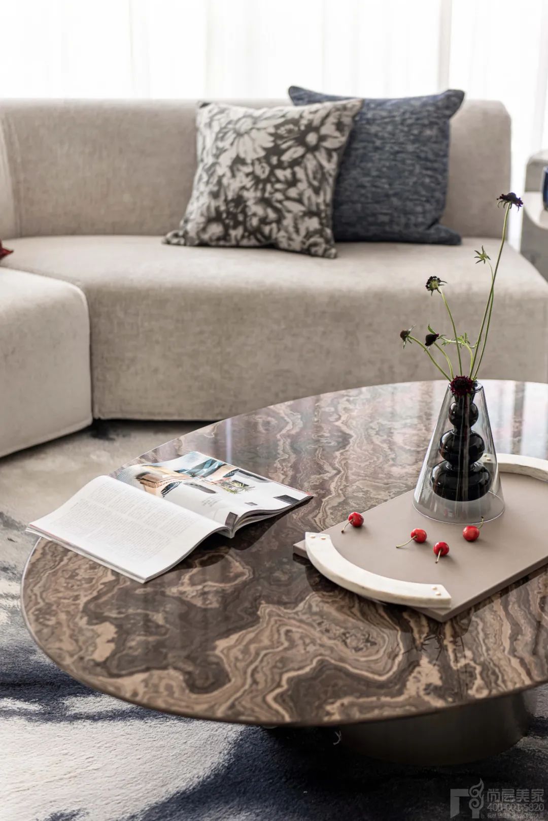 杭州信达壹品极简雅致别墅设计丨中国杭州丨尚层别墅装饰-23