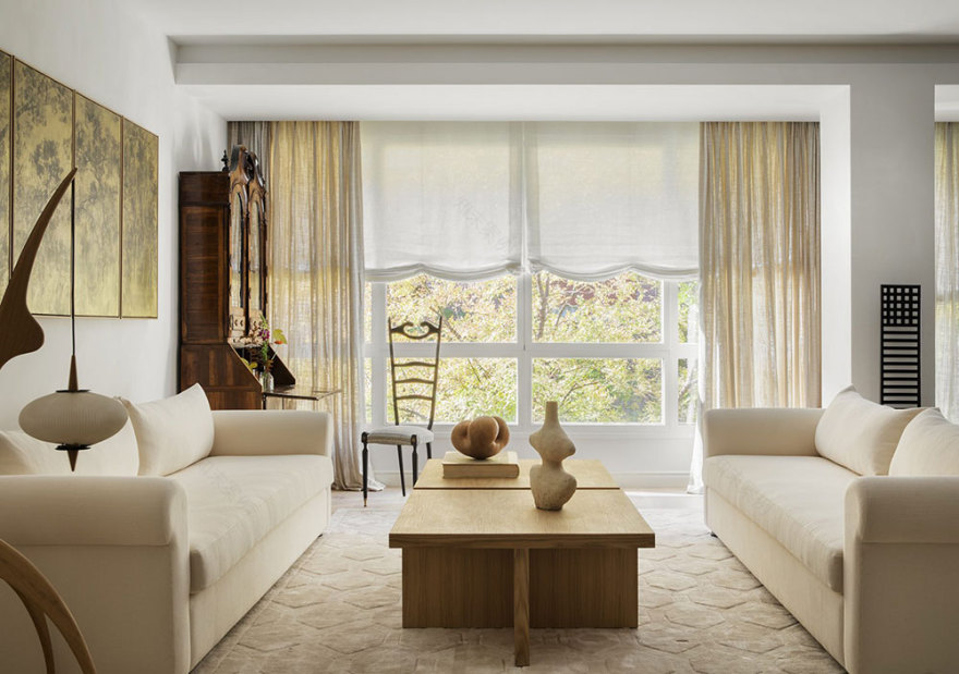 马德里优雅复古公寓设计-4