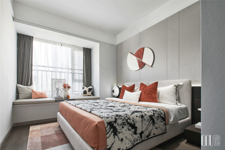 绿滋肴绿梦·洪洲书院样板间丨中国南昌丨东莞市金秋装饰设计有限公司-17