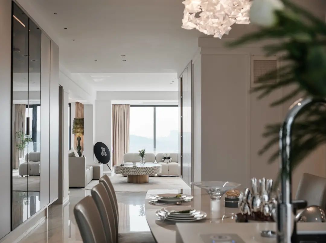 敔山湖畔春暖花开 · 苏鸣设计师的185㎡白色浪漫主义私宅丨尺度设计-43