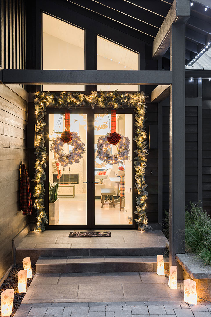 现代雪景水岸宅邸-28