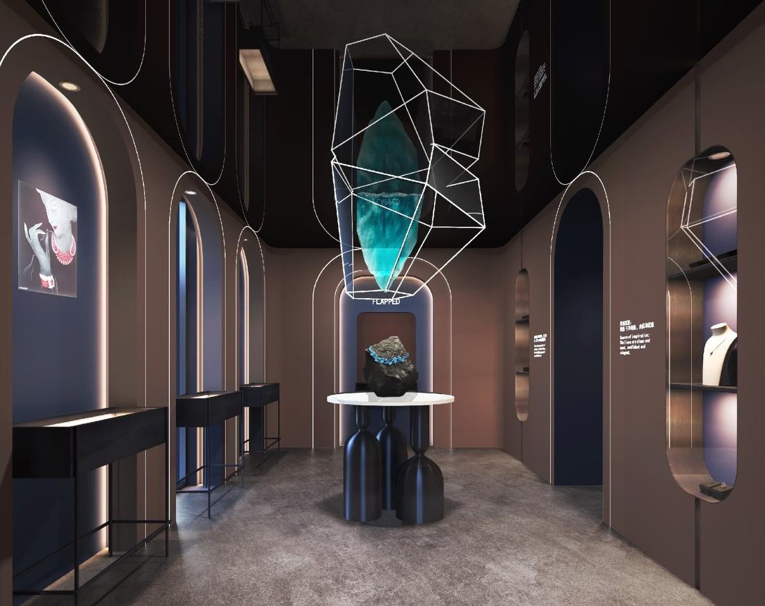 150㎡轻奢珠宝店(现代轻奢)-0