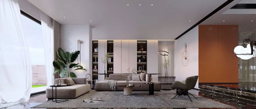 《盛夏》· 现代简约设计诠释都市生活丨龙瑞装饰-22