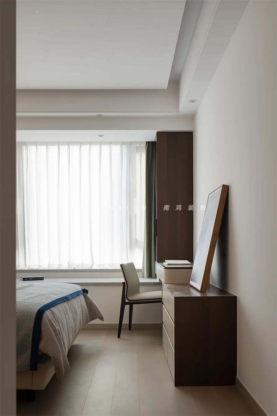 134㎡现代混搭 · 木色松韵,筑静雅中式梦丨中国杭州丨浙江南鸿装饰-55