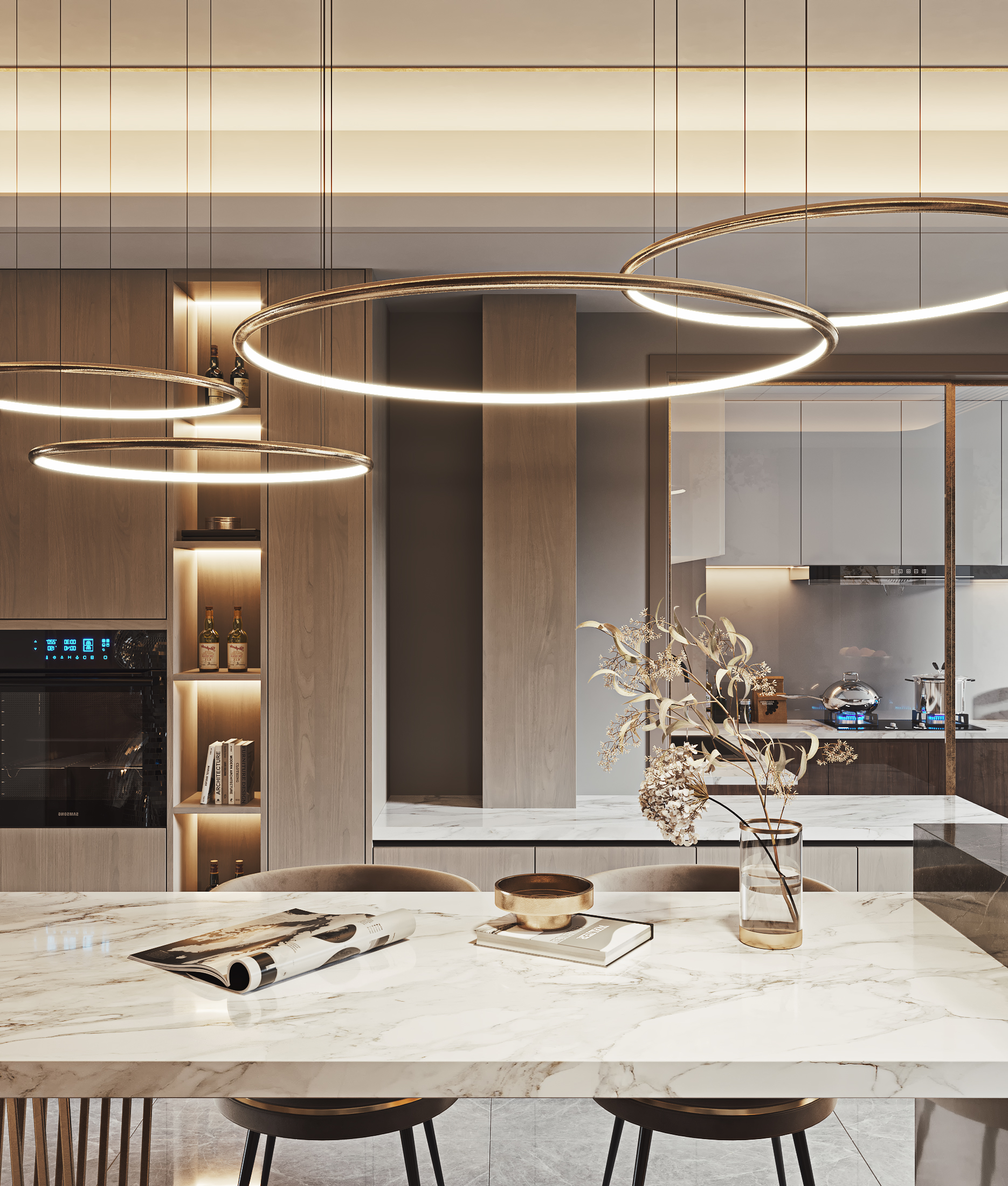 现代轻奢平层设计-4