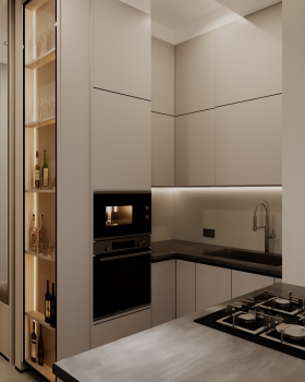 Kitchen/ Living Room Combo