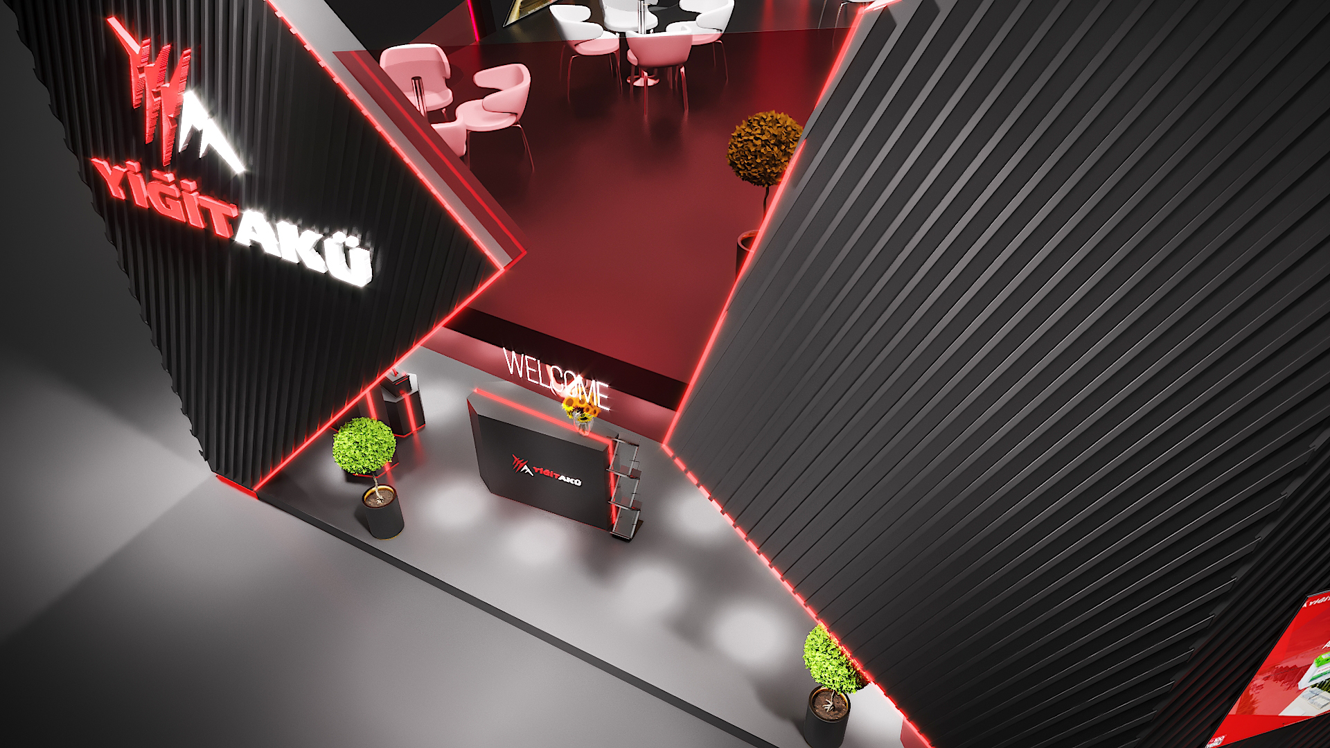 YİĞİT AKÜ / 2020 EXHIBITION STAND DESIGN-17