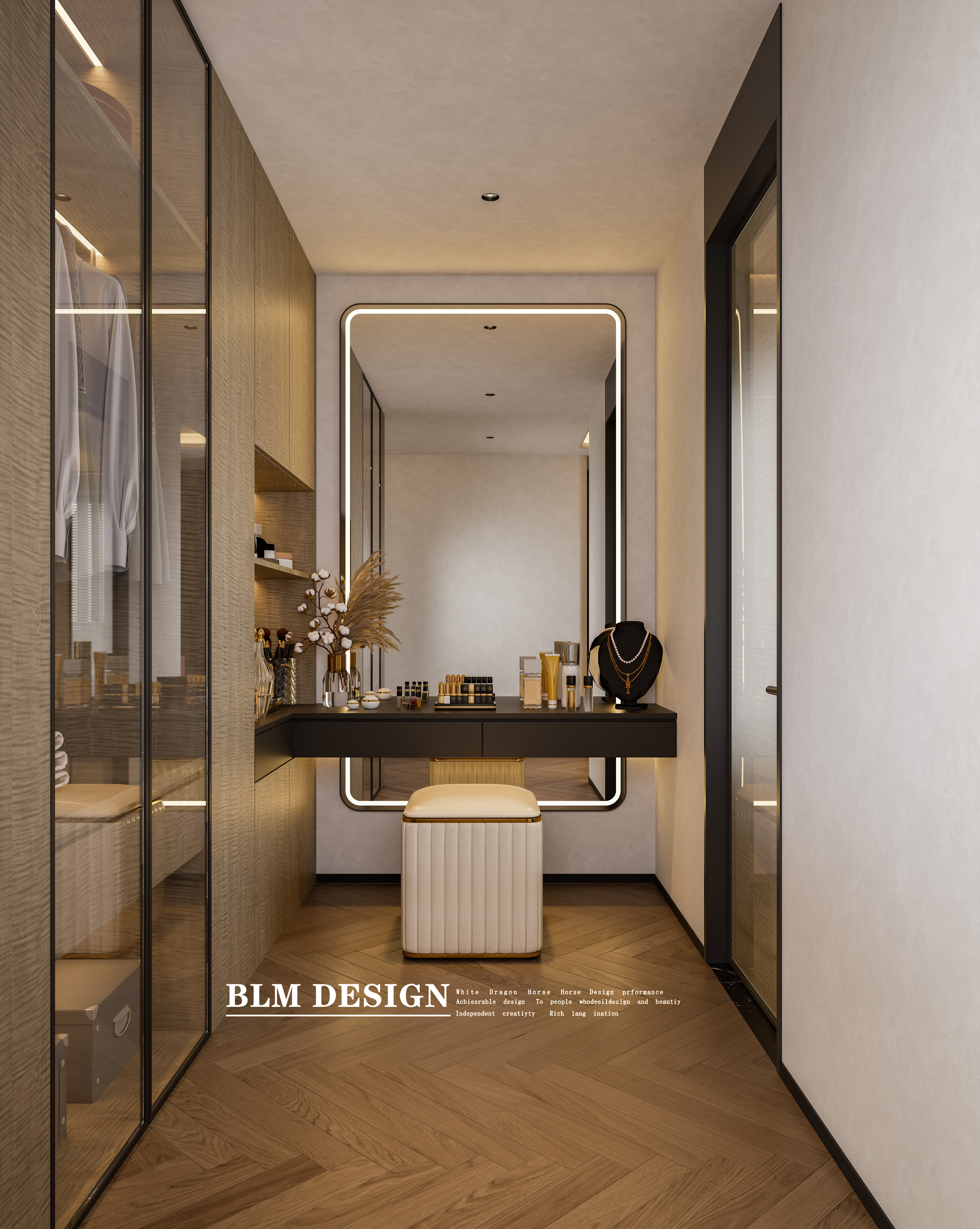 意式轻奢风-白龙马效果图-17