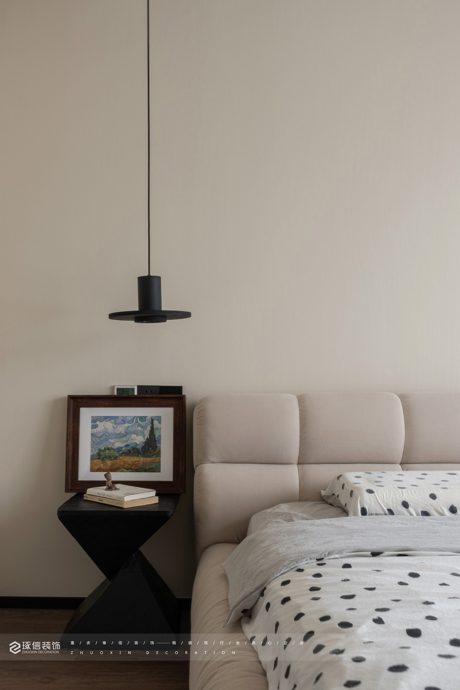 110 平简约现代风舒适空间丨琢信装饰-28