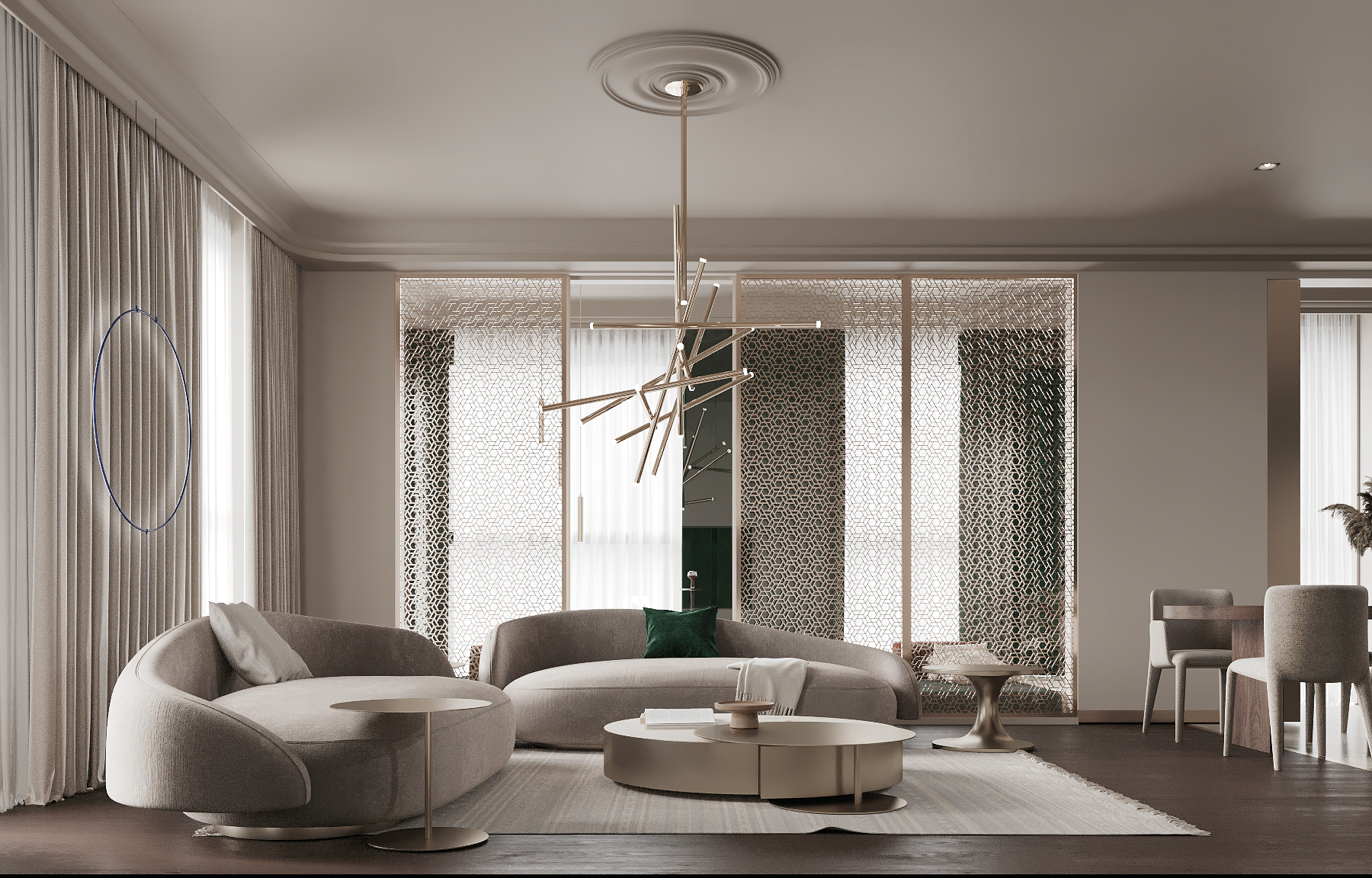 Architects residence apartment. Option 1-6