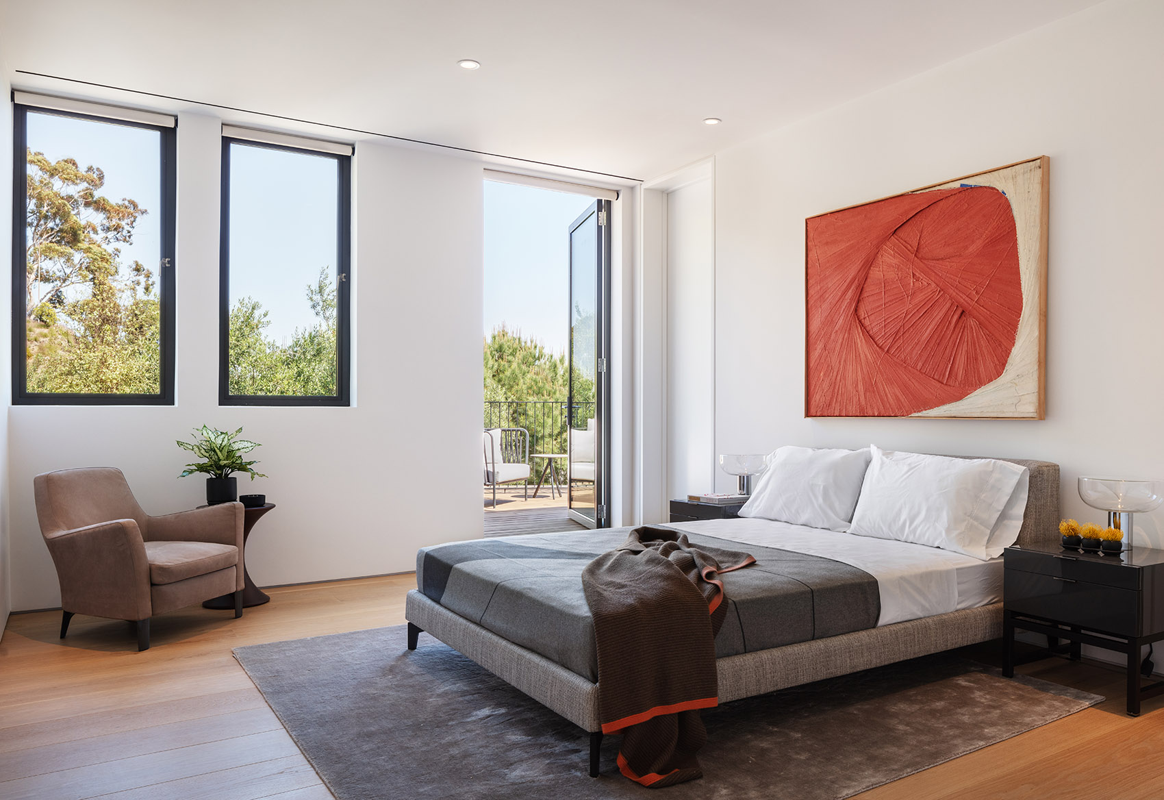 带有悬挑泳池的住宅，洛杉矶 / Standard Architecture-62