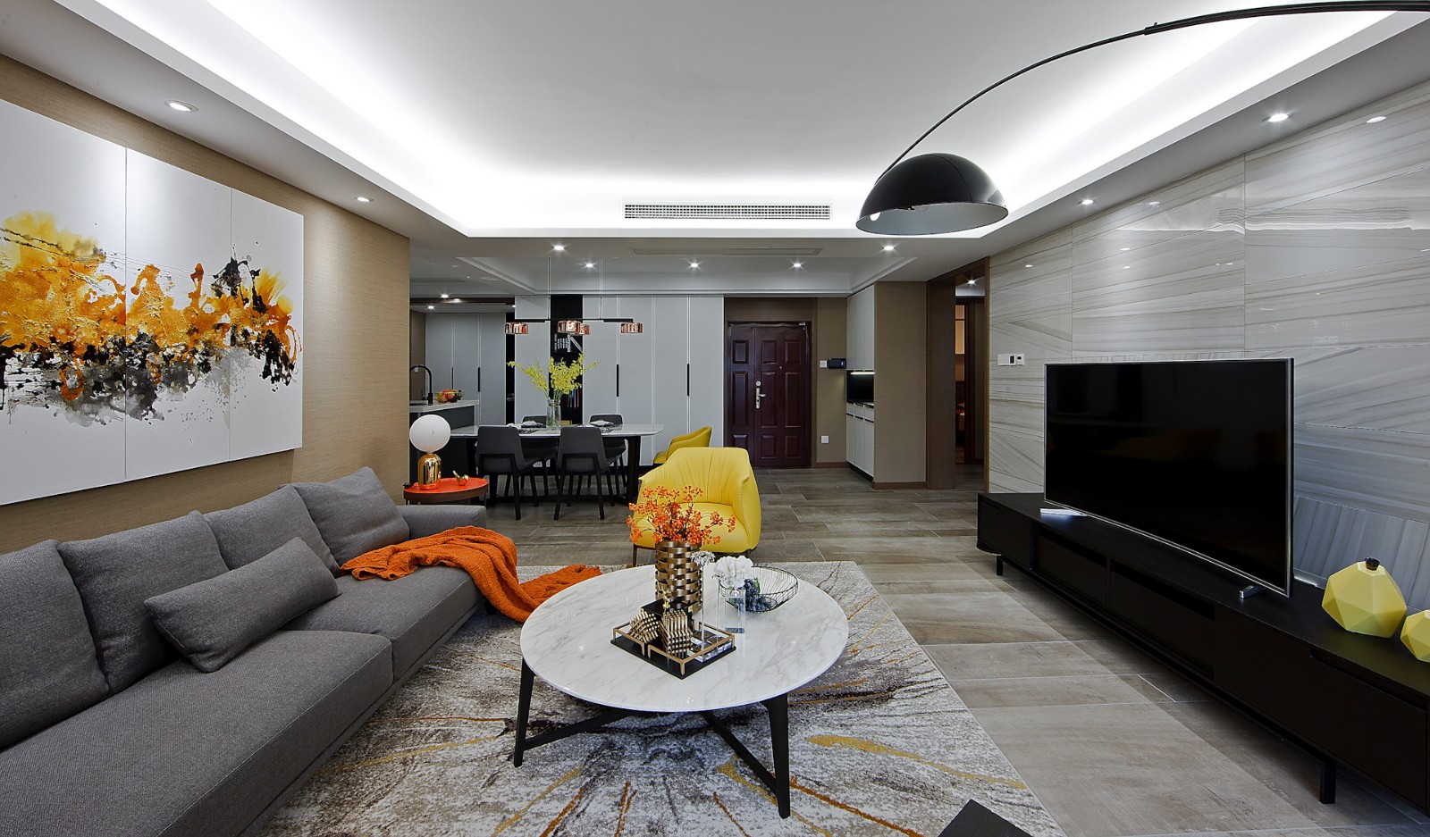 空间摄影作品分享 家装实景 长岛府 北欧风-6