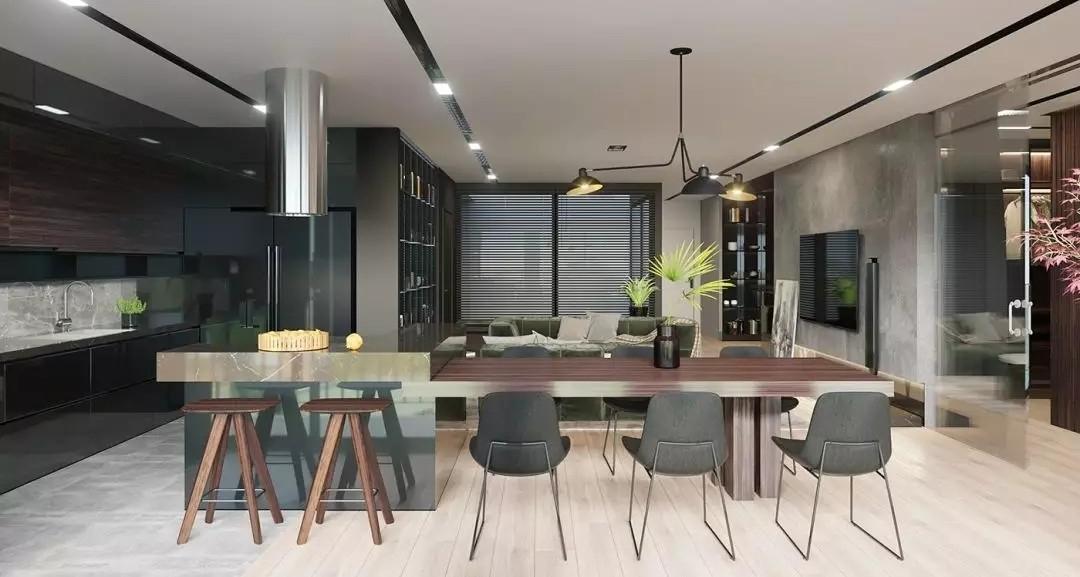 Hieu Doan--充满现代奢华空间的住宅154㎡-1