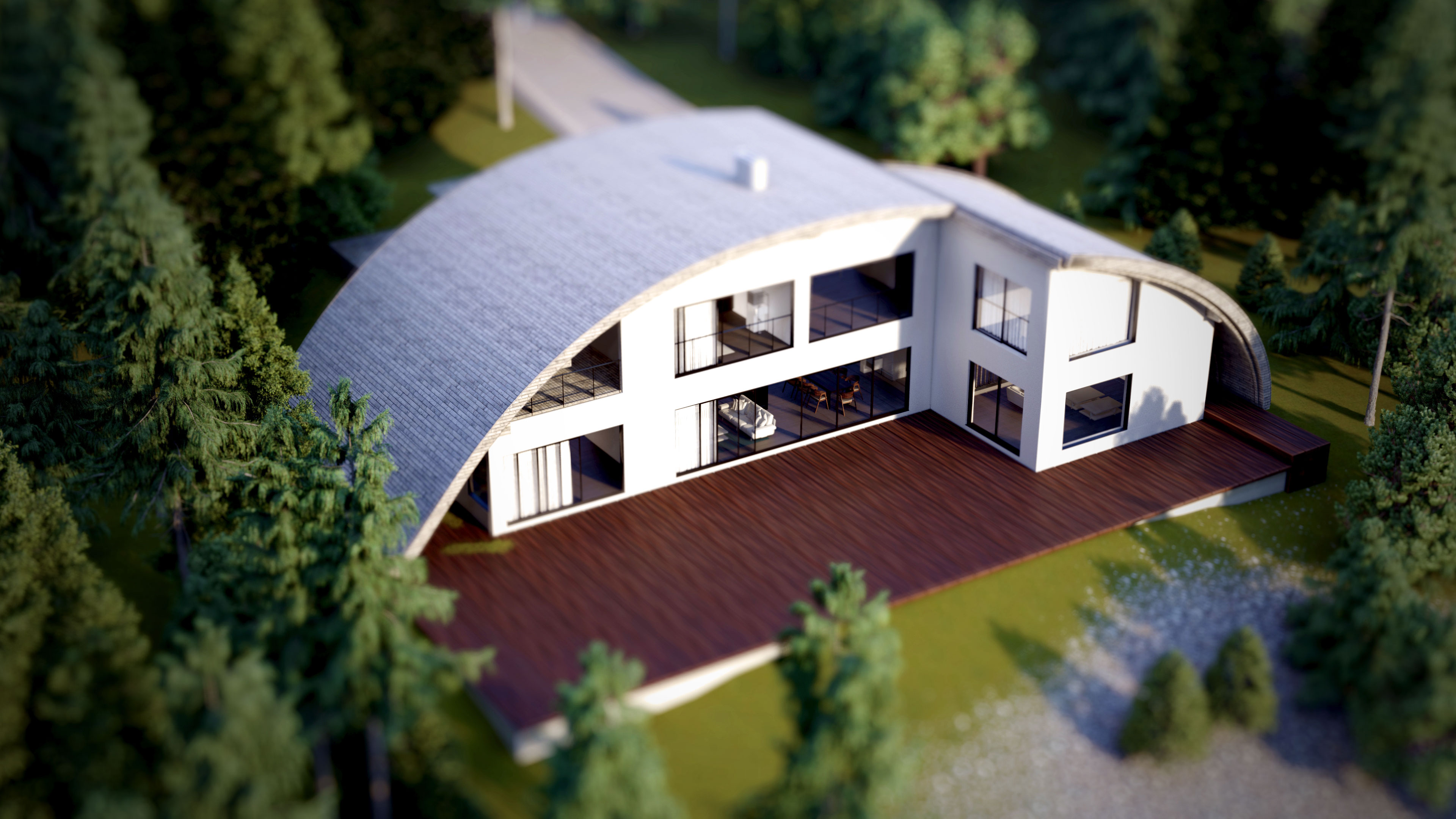 Contemporary Swiss Chalet | Vizaxella Ltd.-6