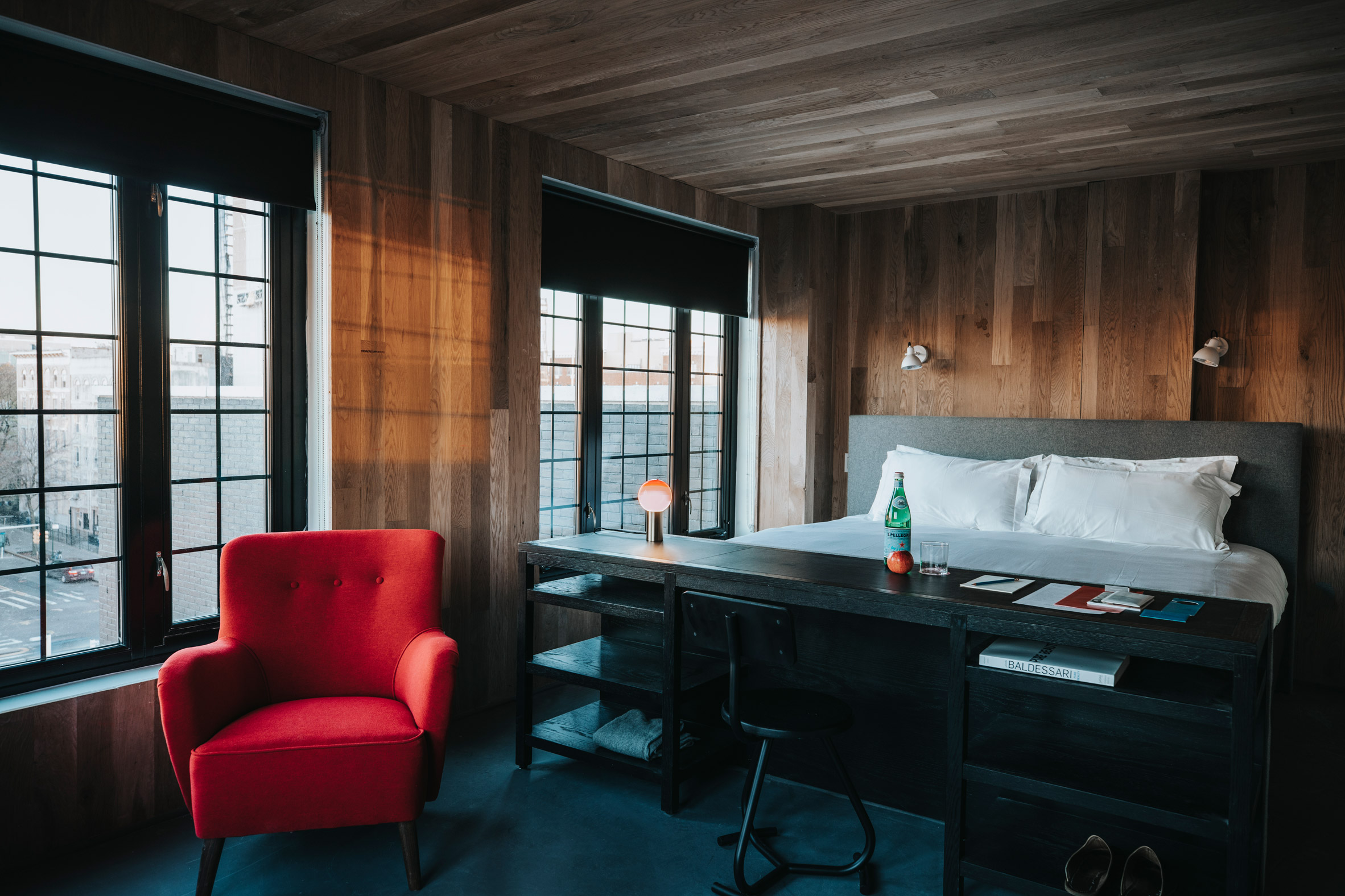 Gowanus Inn and Yard hotel by Savvy Studio evokes nearby warehouses-23