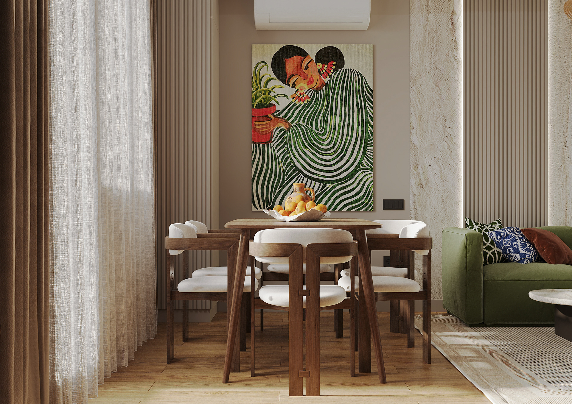 斯堪的纳维亚风格与西班牙风格结合室内设计丨亚美尼亚丨Nelly Manukian,toon.project-17