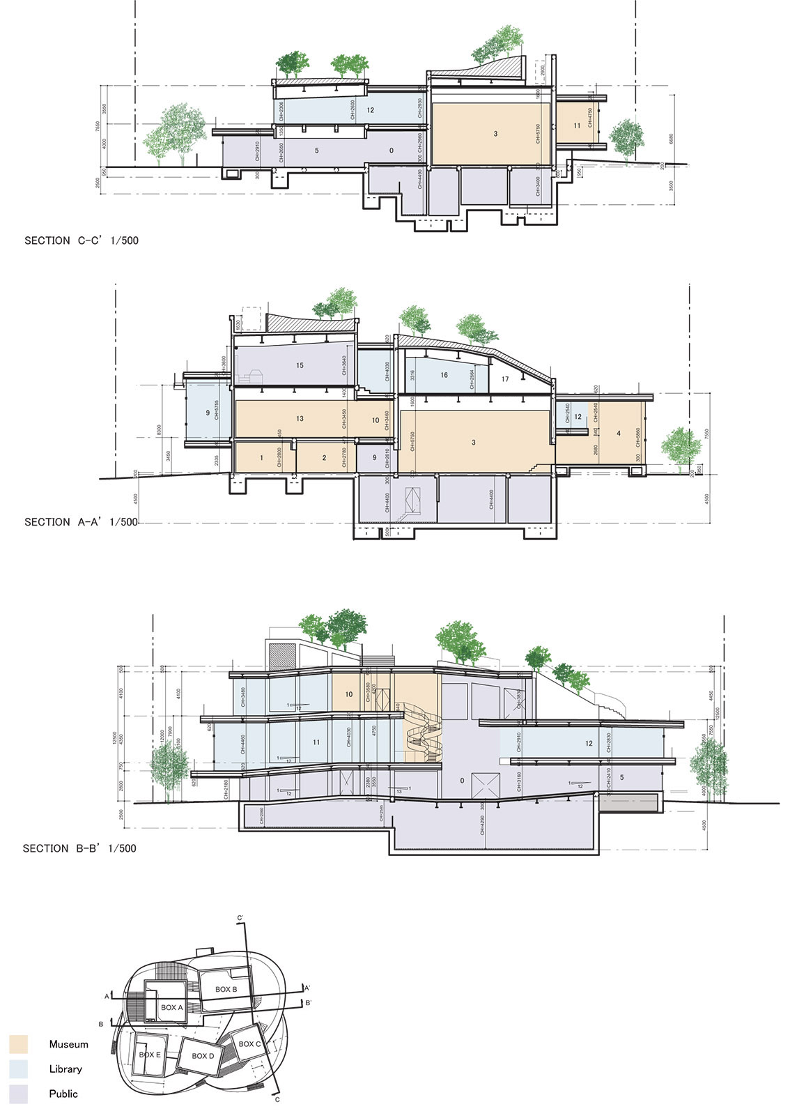 太田市美术馆图书馆丨日本群马丨平田晃久建筑设计事务所-37